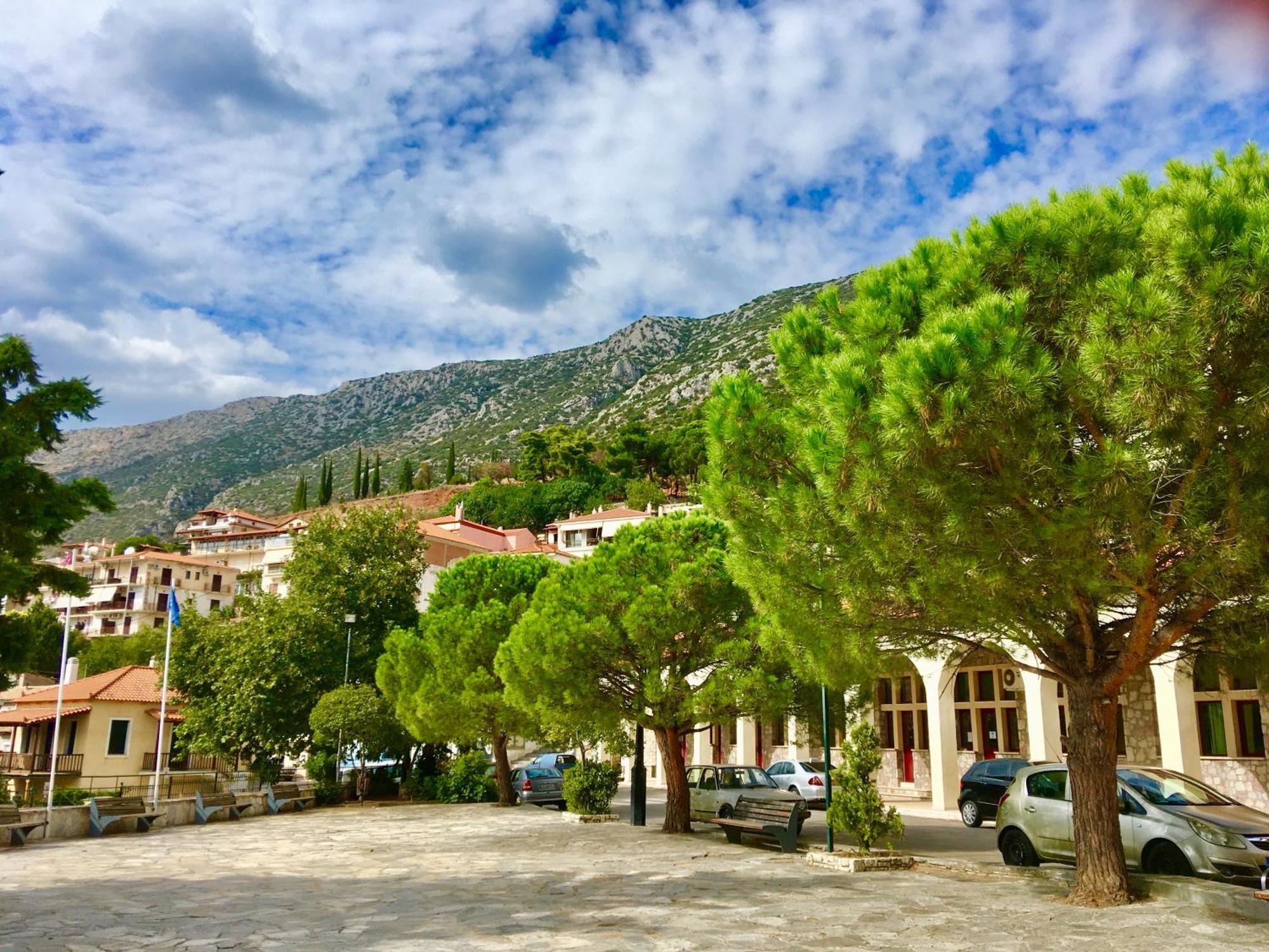 Delphi Celebrity V I P The Navel Of The Earth, Center-Delphi-Penthouse Galaxy&Sky Panoramic View, Harmony&Yoga Apartment Exterior foto