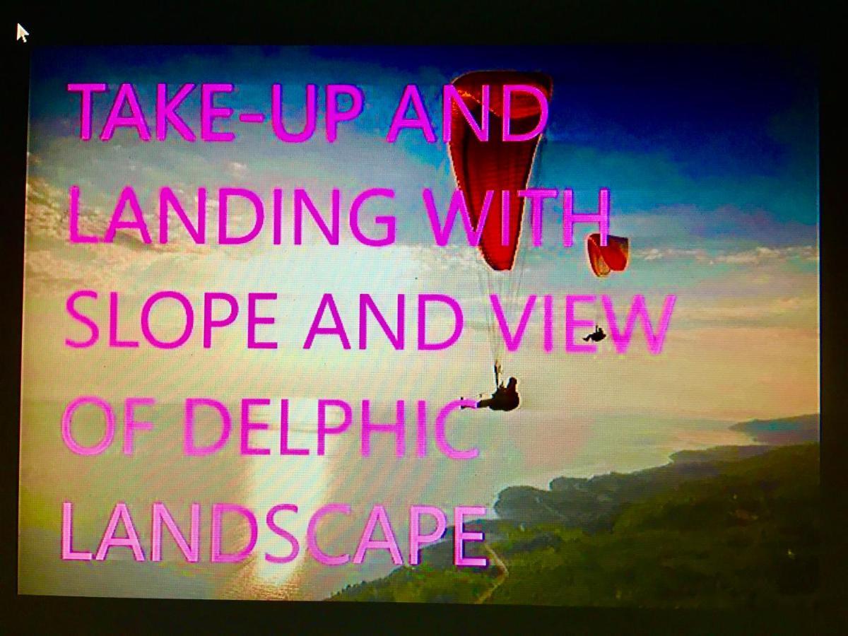 Delphi Celebrity V I P The Navel Of The Earth, Center-Delphi-Penthouse Galaxy&Sky Panoramic View, Harmony&Yoga Apartment Exterior foto